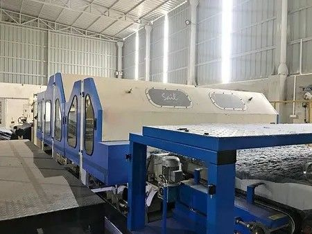 Nonwoven Shoddy Fiber Felt Needle Punching Production Line