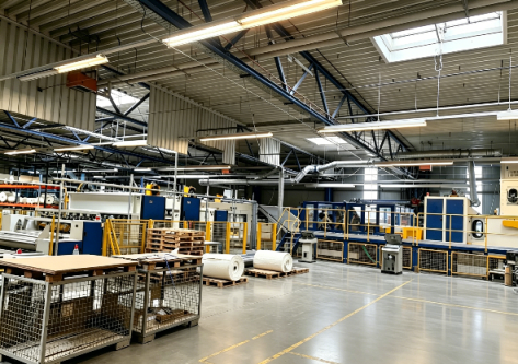 Nonwoven Filtration Media Felt Needle Punching Production Line