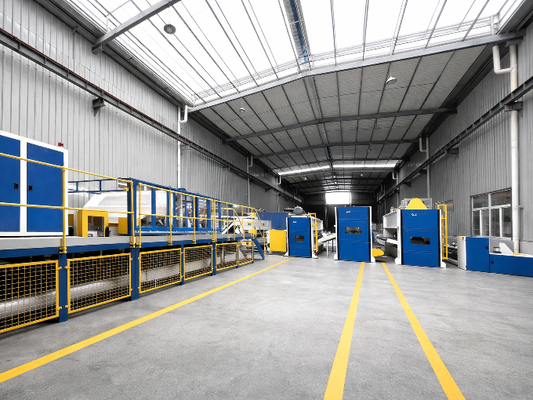 Nonwoven Filtration Media Felt Needle Punching Production Line