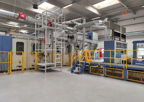 Automatical Nonwoven Needle Punching Production Line